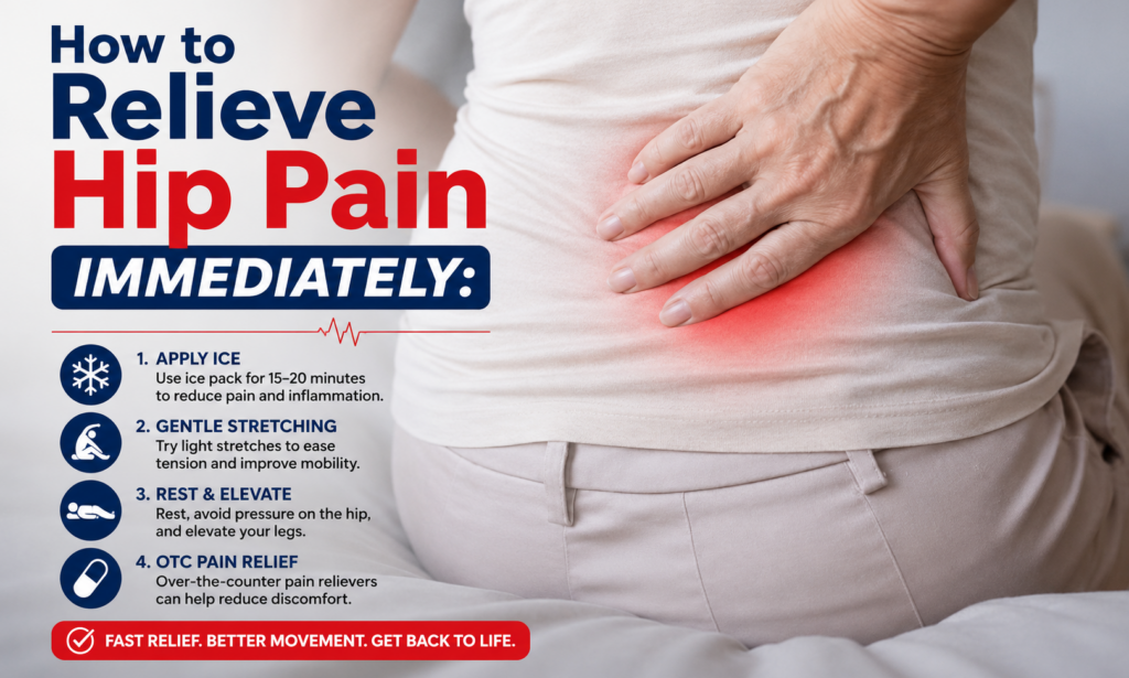 How to Relieve Hip Pain Immediately: