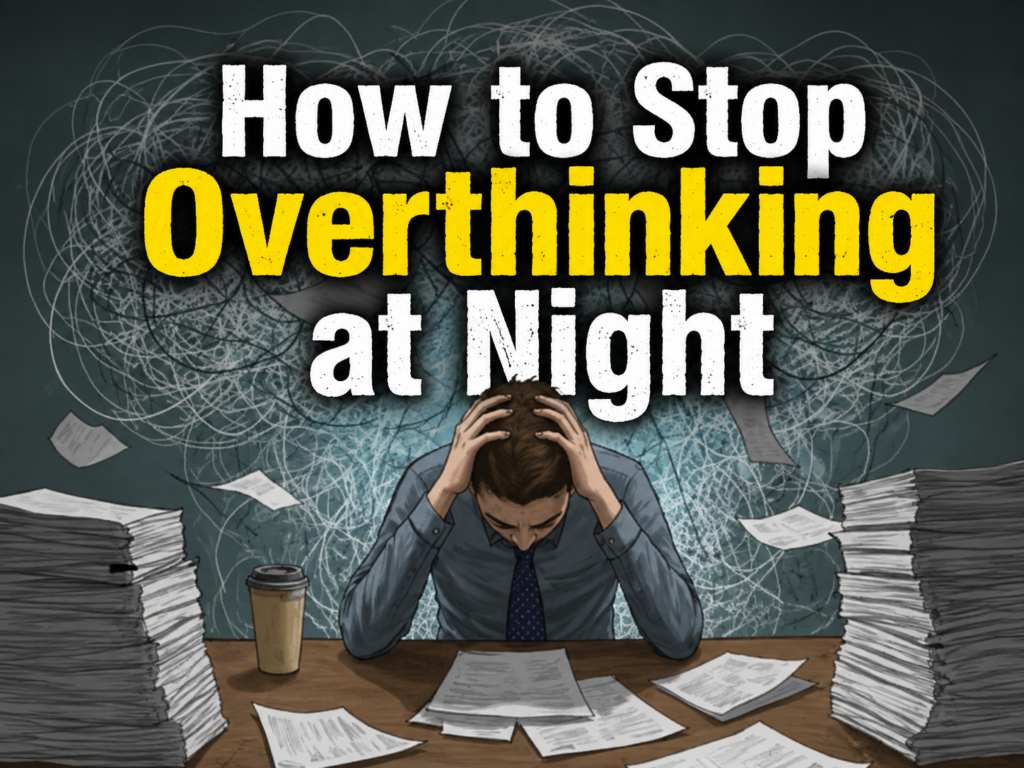 How to Stop Overthinking at Night